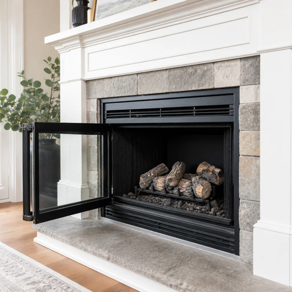 Gas fireplace service